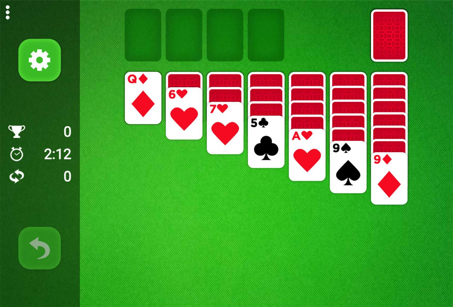 Layout Classic Solitaire Deluxe