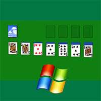 Icon Solitaire Windows XP