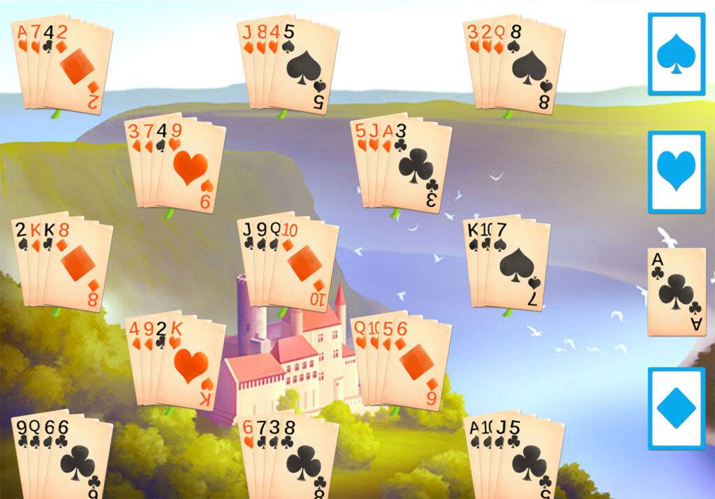 Layout River Solitaire