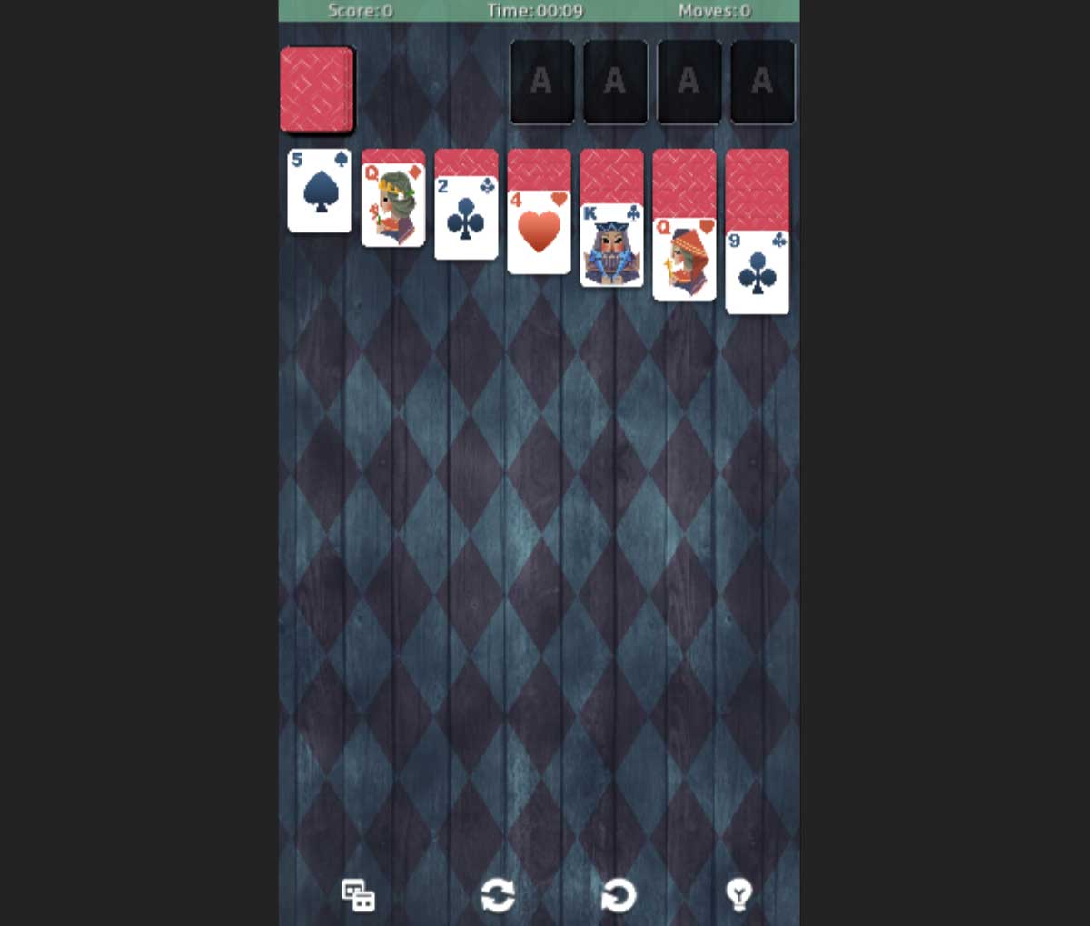 Layout Solitaire Kings